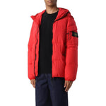 Stone Island Red Nylon Jacket