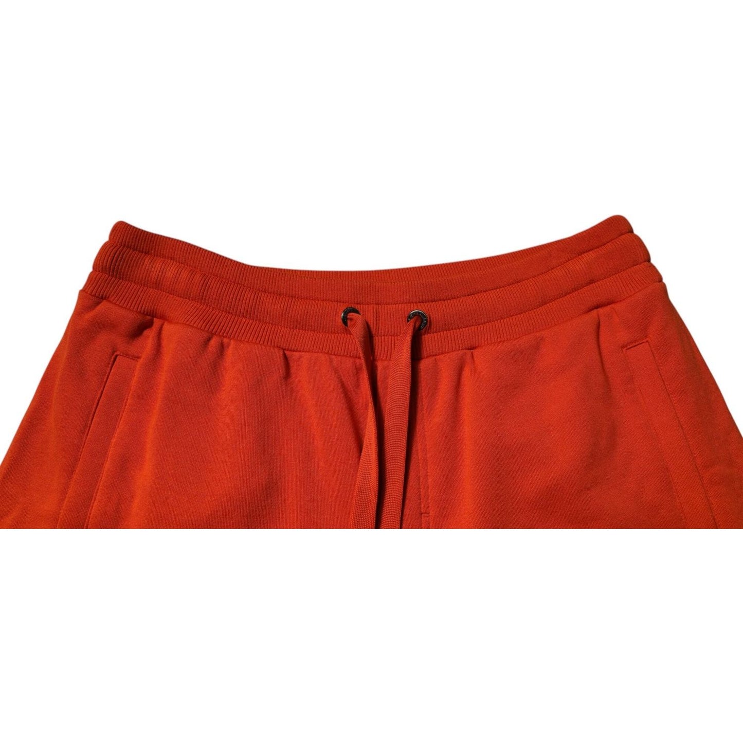 Dolce & Gabbana Red Cotton Blend Mid Waist Men Bermuda Shorts PAN75247-48