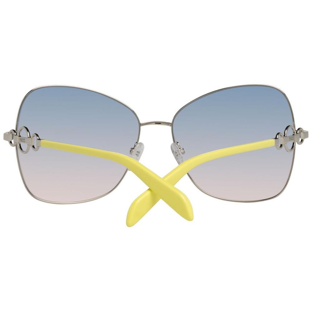 Emilio Pucci Gray Metal Sunglasses EPEP01475920WAC