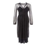 Lardini Elegant Black Nylon Dress LA-1155676-IT40|S