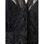 Lardini Elegant Black Nylon Dress LA-1155676-IT40|S