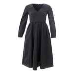 Lardini Elegant Black Polyester Dress LA-1153676-IT40|S