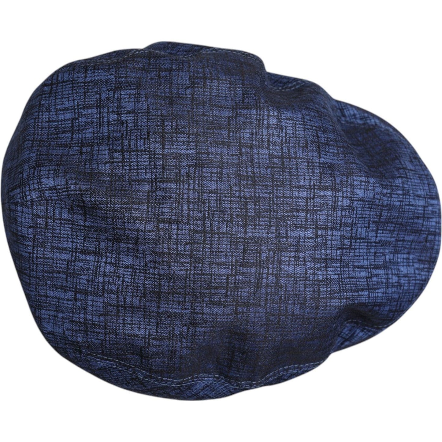 Dolce & Gabbana Dolce & Gabbana Blue Cotton Stretch Newsboy Hat HAT9744-58