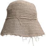 Dolce & Gabbana Dolce & Gabbana Beige Linen Wide Brim Bucket Hat HAT9759-58