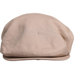 Dolce & Gabbana Dolce & Gabbana Beige Cotton Newsboy Capello Cabbie Hat HAT9762-60
