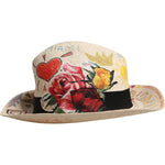 Dolce & Gabbana Dolce & Gabbana Multicolor Floral Women Fedora Wide Brim Hat HAT9764-58