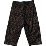 Dolce & Gabbana Black Logo Monogram Cropped Tights Underwear BIK1962-2