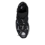 Dolce & Gabbana Black Mesh Sorrento Trekking Sneakers Shoes MV7153#3-39.5