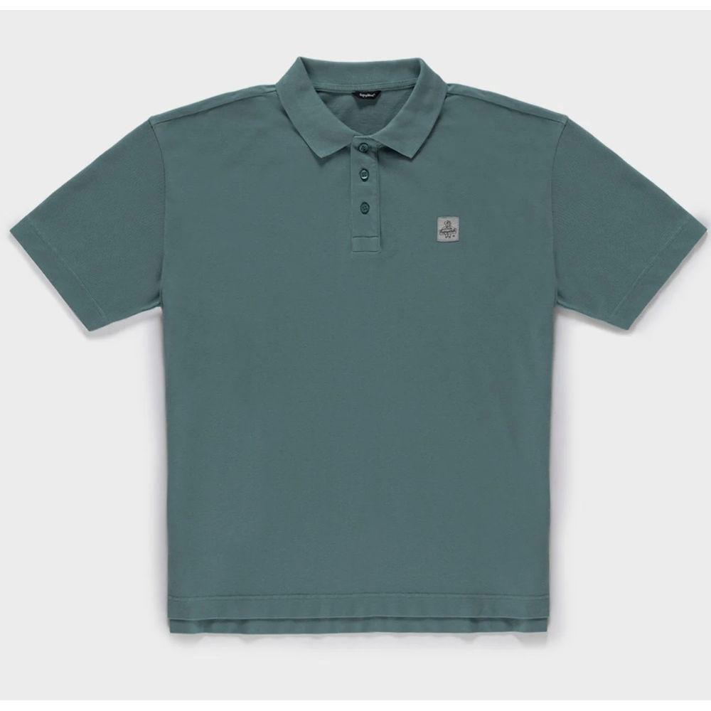 Refrigiwear Green Cotton Polo Shirt RE-14998-S