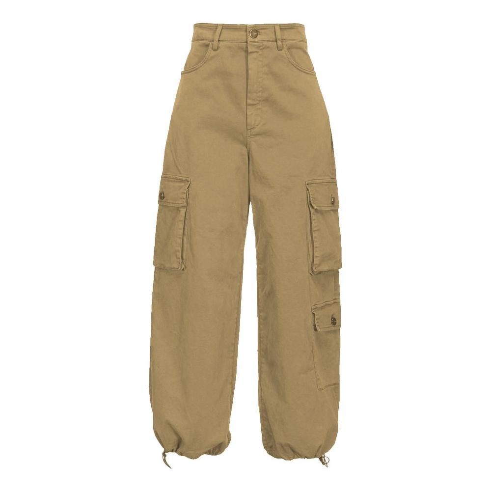 PINKO Beige Cotton Jeans & Pant