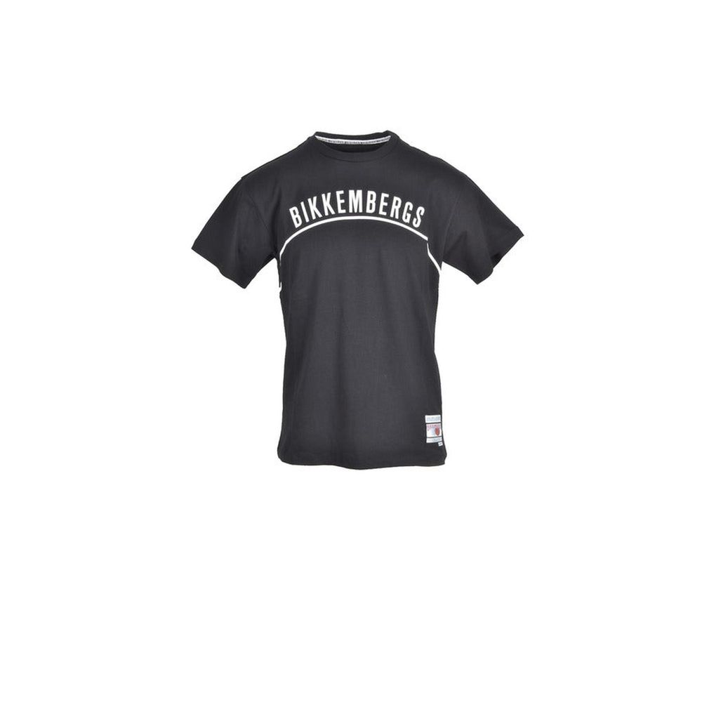 Bikkembergs Black Cotton T-Shirt