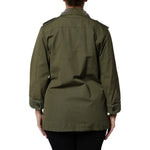 Dolce & Gabbana Military Green Queen Embellished Coat Jacket JKT41387-38