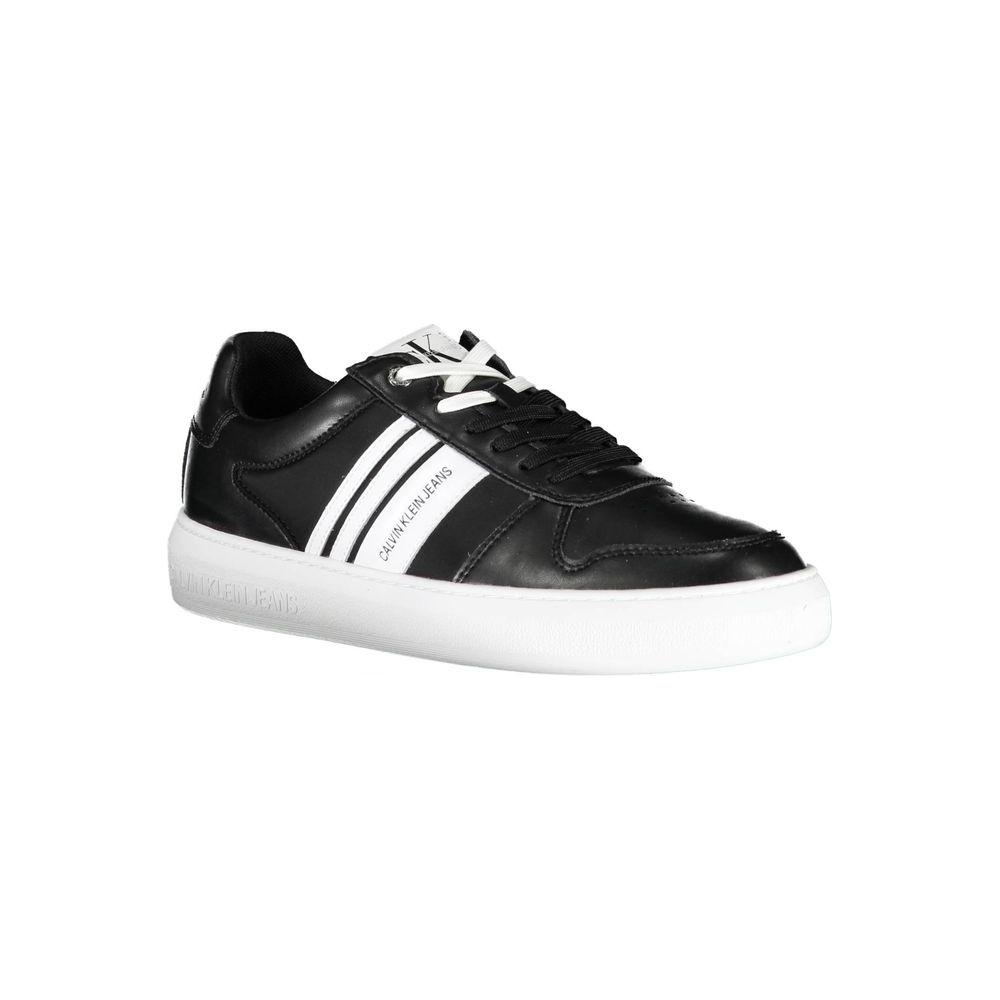 Calvin Klein Black Polyester Men Sneaker CA-918-EU45/US12