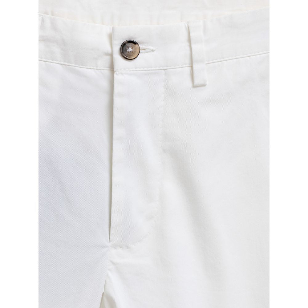Dolce & Gabbana White Cotton Bermuda DO-8801666-44