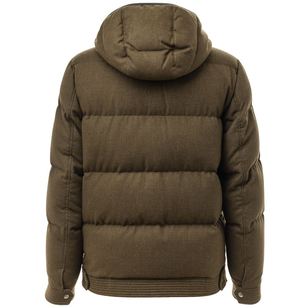 Herno Green Wool Jackets & Coat HE-7599674-IT50 | L
