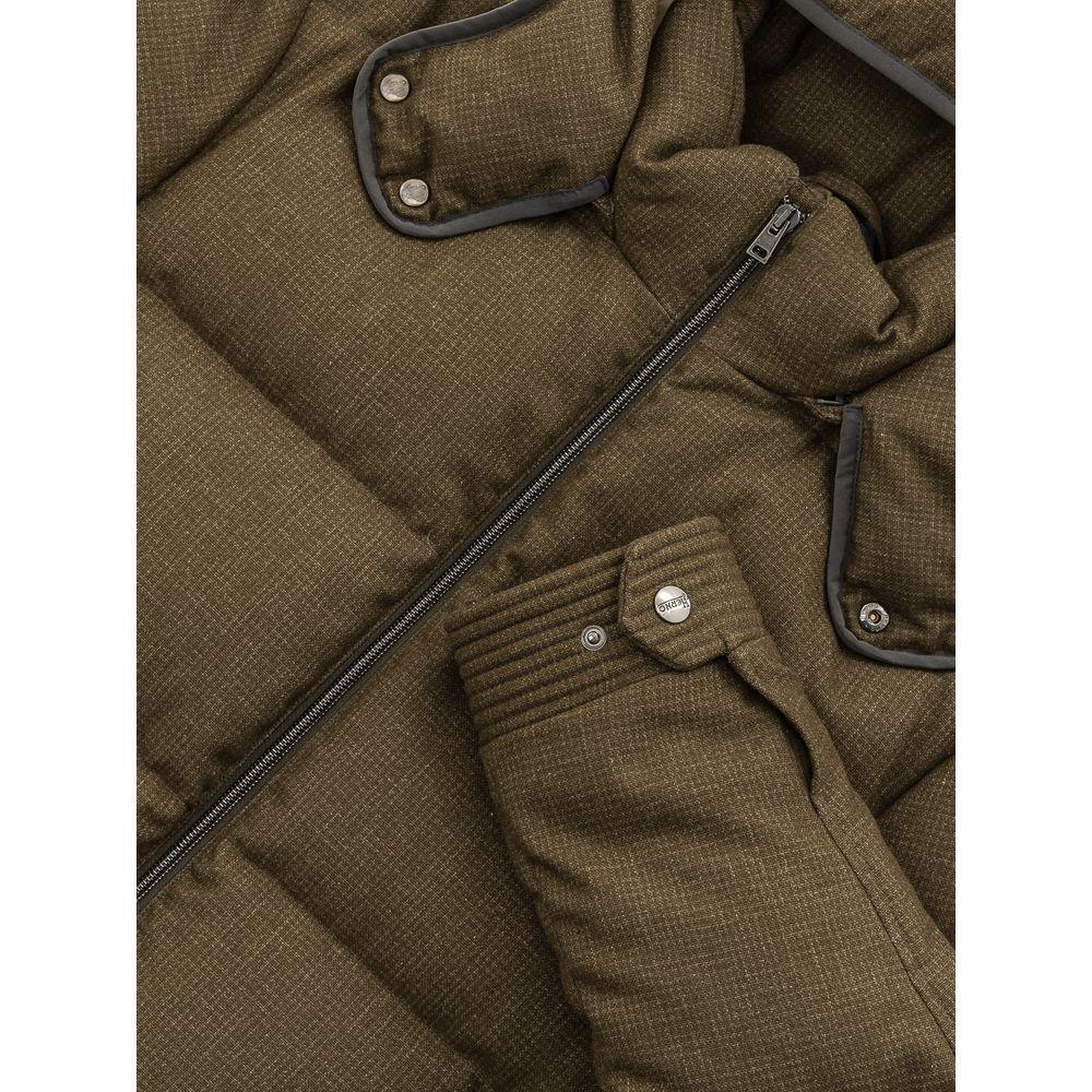Herno Green Wool Jackets & Coat HE-7599674-IT50 | L