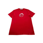 Trussardi Beachwear Red Cotton Men T-Shirt TR-24797-S