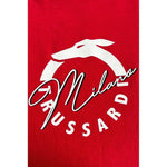 Trussardi Beachwear Red Cotton Men T-Shirt TR-24797-S