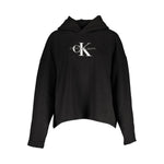 Calvin Klein Black Cotton Women Sweater CA-17453-S