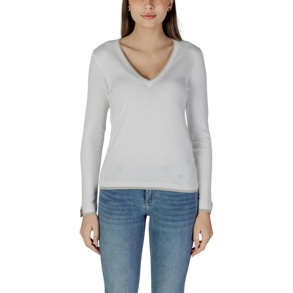 Liu Jo White Viscose Tops & T-Shirt