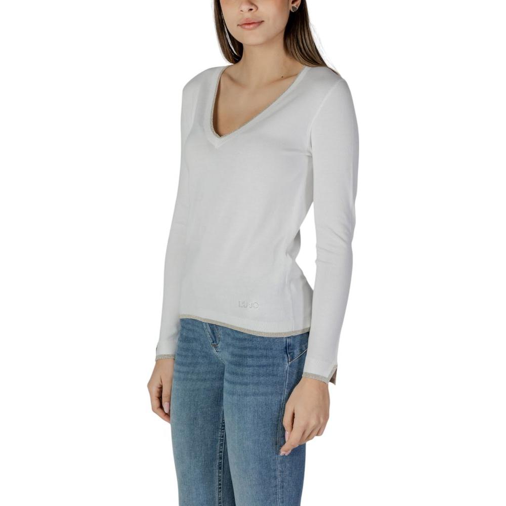 Liu Jo White Viscose Tops & T-Shirt