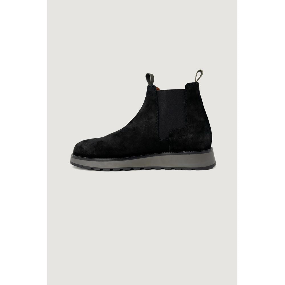 Liu Jo Black Suede Leather Boot LI-13169900009-EU46/US13