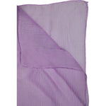 Dolce & Gabbana Purple Silk Rectangle Wrap Shawl Scarf
