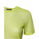 Dolce & Gabbana Green Nylon See Through Women Short Sleeves Top TSH878571-2