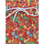 Isaia Red Polyester Swim Short IS-9194665-M