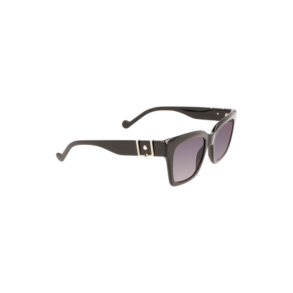 Liu Jo Black Acetate Women Sunglasses LI-29701