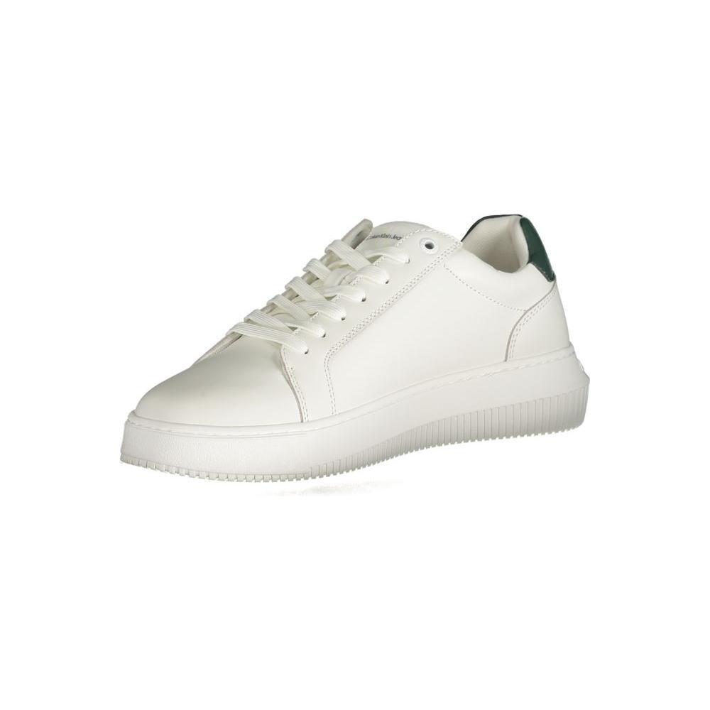 Calvin Klein White Polyester Sneaker CA-31494-EU45/US12