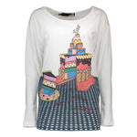 Love Moschino White Cotton Unisex T-Shirt