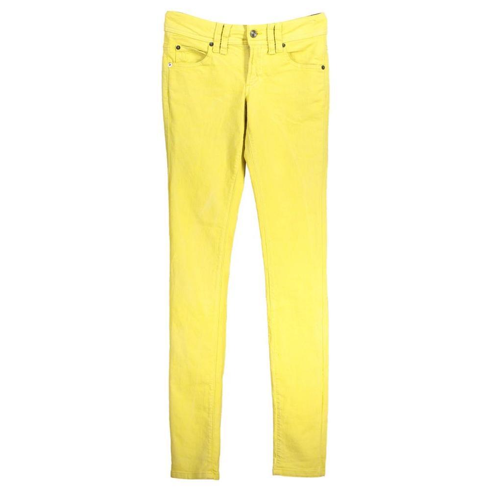 John Galliano Yellow Cotton Jeans & Pant JO-18326-W24