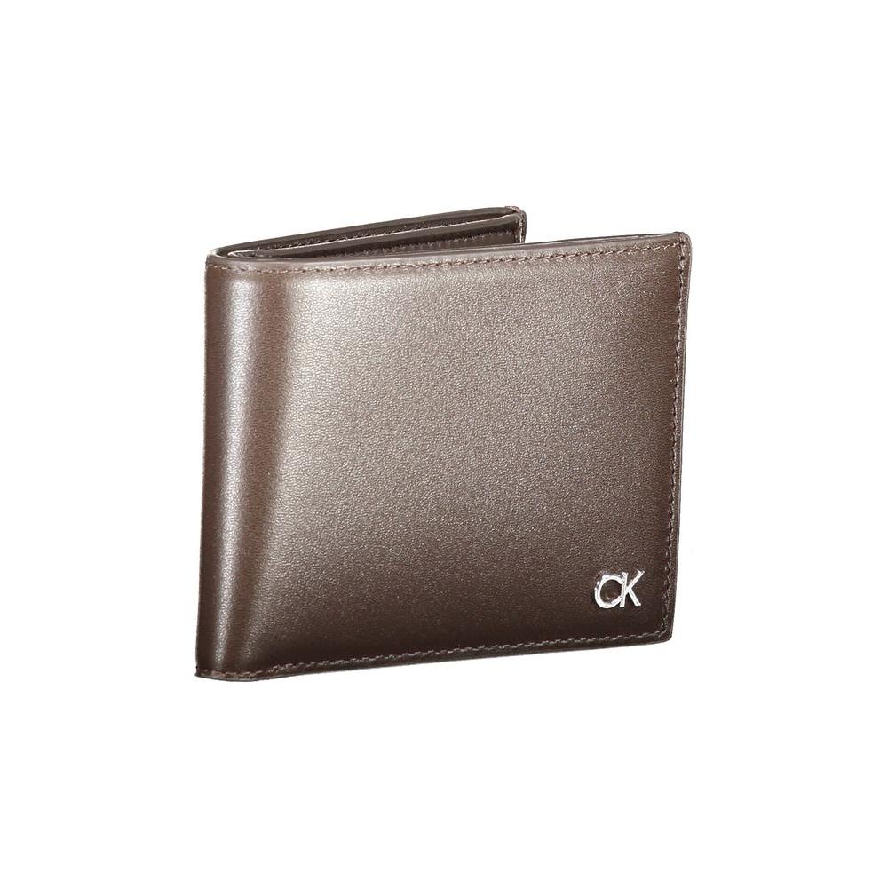 Calvin Klein Brown Leather Wallet