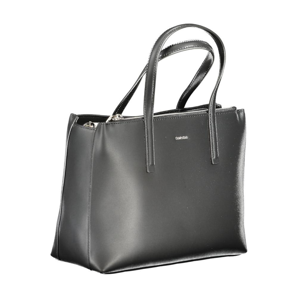 Calvin Klein Black Polyester Handbag