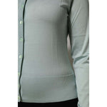 Dolce & Gabbana Light Green Silk Button Down Cardigan Sweater TSH87604-42