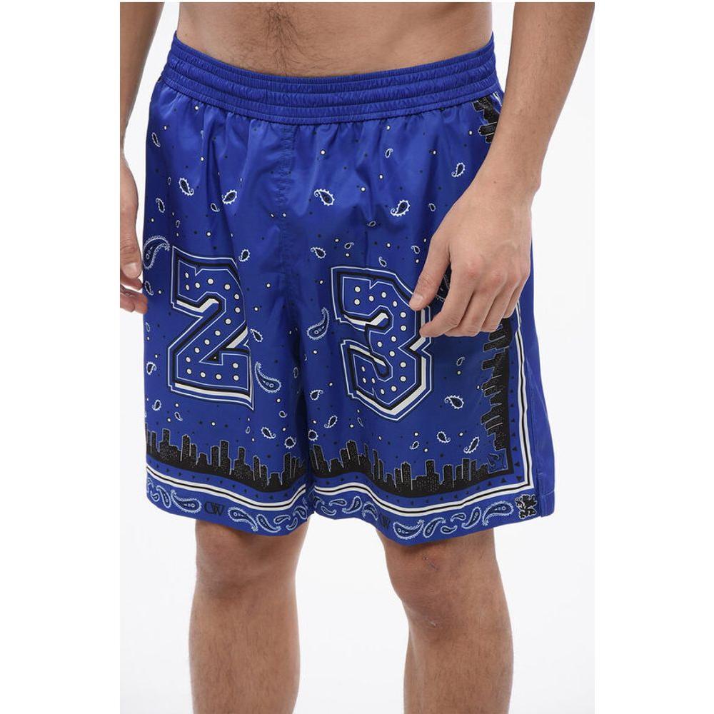 Off-White Bandana Printed Swimshorts