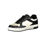 Calvin Klein Sleek Black Sneakers with Contrast Details CA-25022-EU46