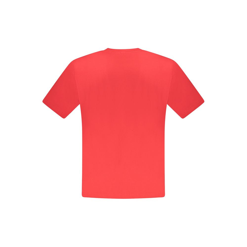 North Sails Red Cotton Men TShirt NO-33763-S