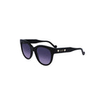 Liu Jo Black Acetate Women Sunglasses LI-29700