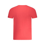 Pepe Jeans Red Cotton Men T-Shirt PE-35272-XL