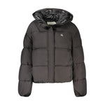 Calvin Klein Black Polyester Women Jacket CA-32968-L
