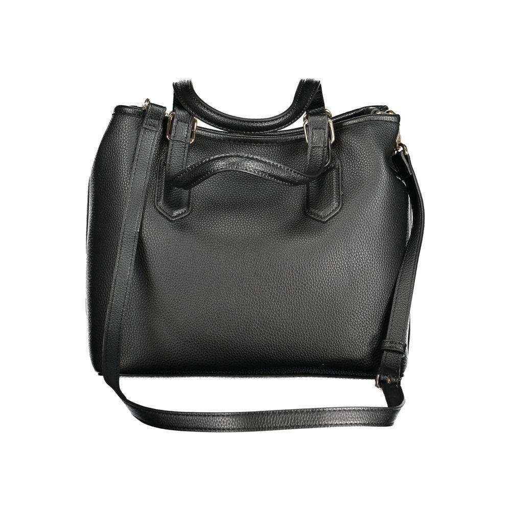 Mario Valentino Black Polyethylene Women Handbag