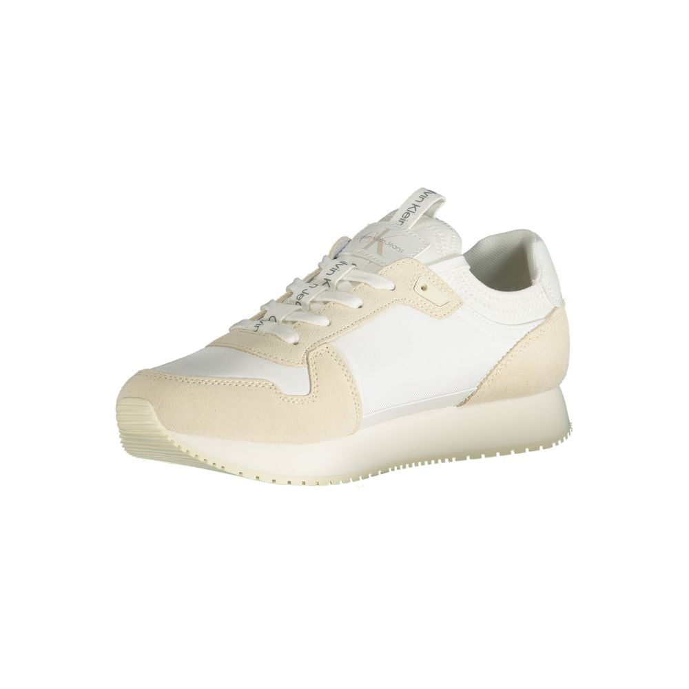 Calvin Klein White Polyester Sneaker CA-31288-EU40/US7