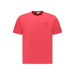Pepe Jeans Red Cotton Men T-Shirt PE-34983-XL