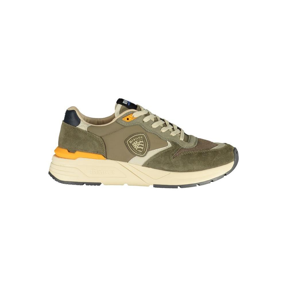 Blauer Green Polyester Men Sneaker BL-35536-EU41/US8