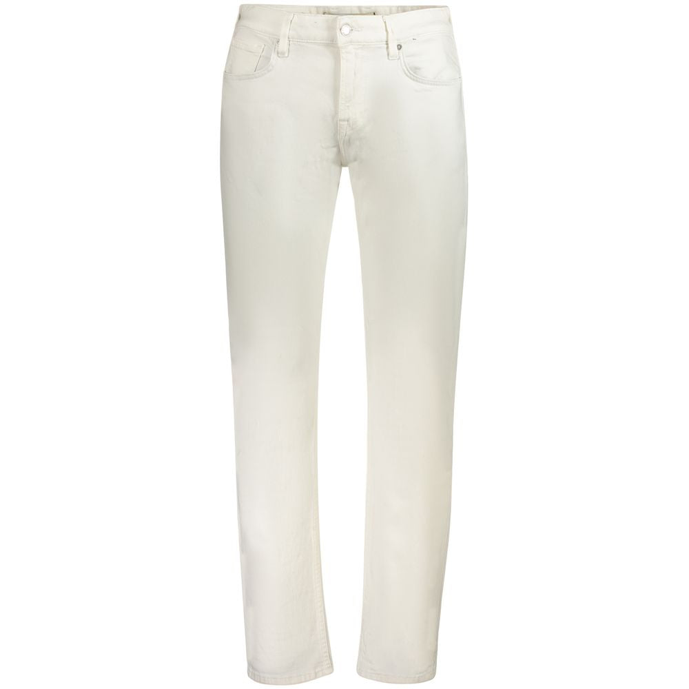Guess Jeans White Cotton Men Jeans GU-38670-W31 | L32