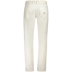 Guess Jeans White Cotton Men Jeans GU-38670-W31 | L32