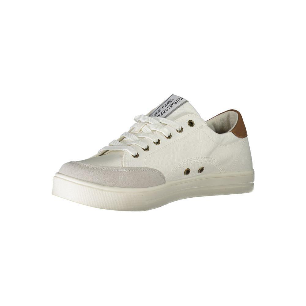 Carrera White Polyester Sneaker CA-29781-EU41/US8