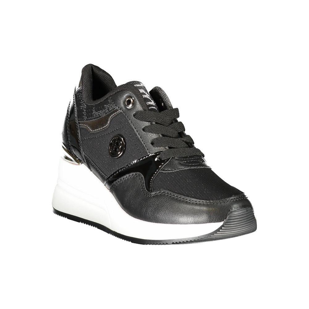 Laura Biagiotti Black Synthetic Women Sneaker